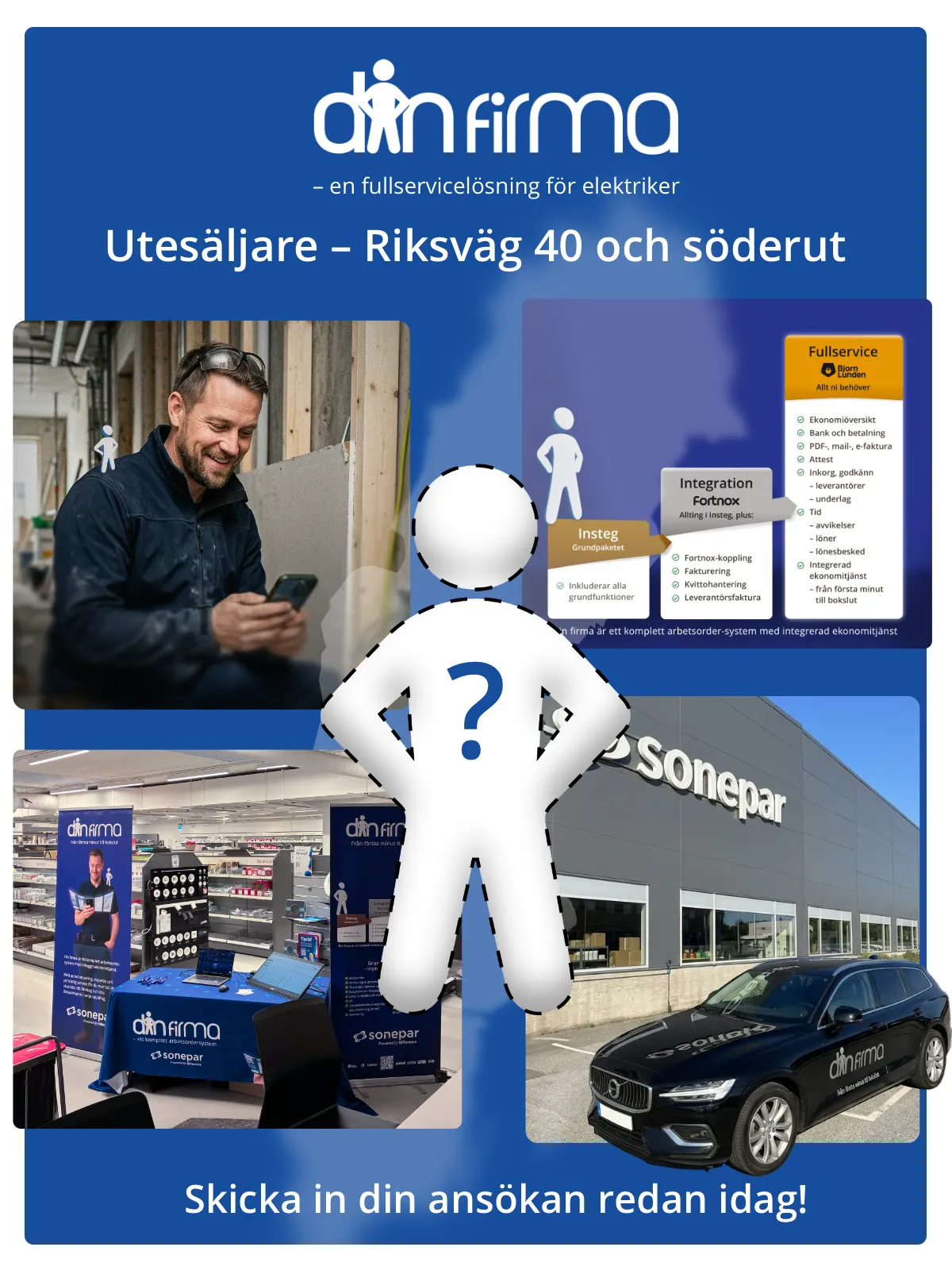 Jobbannons – södra Sverige